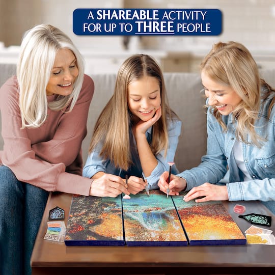 ArtSkills® Brilliant Art Autumn Waterfall Stretched Canvas Diamond Painting Kit